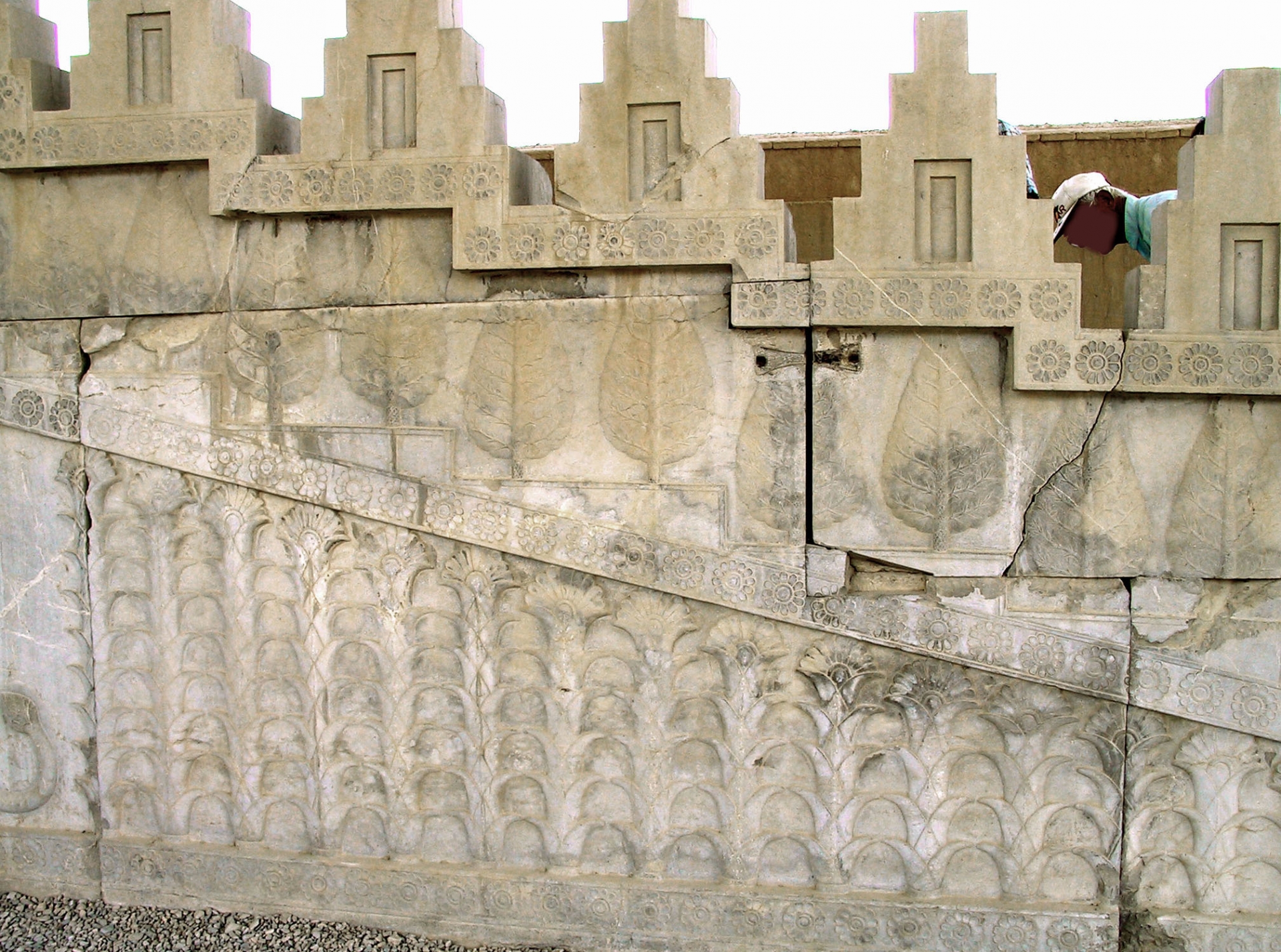 世界遺産ペルセポリスの風景（イラン）