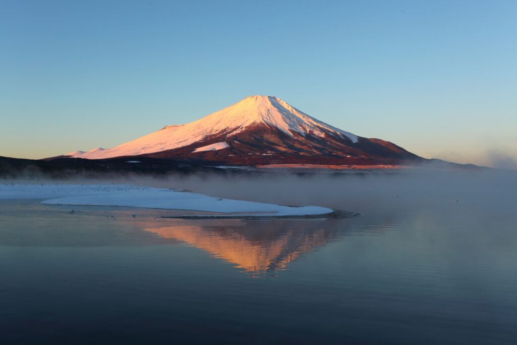 日本を象徴する世界遺産富士山の美しい風景