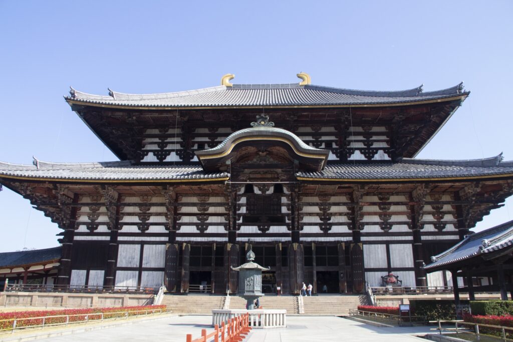 仏教文化の象徴、東大寺大仏殿