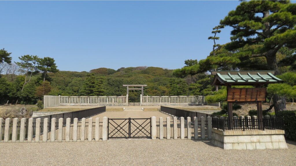 世界最大級と言われる仁徳天皇陵古墳