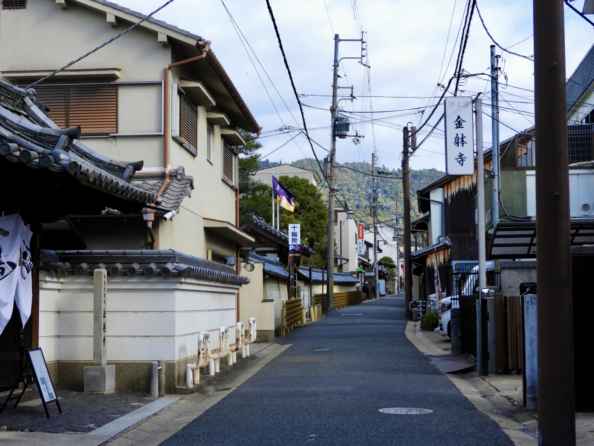 ならまちの朝